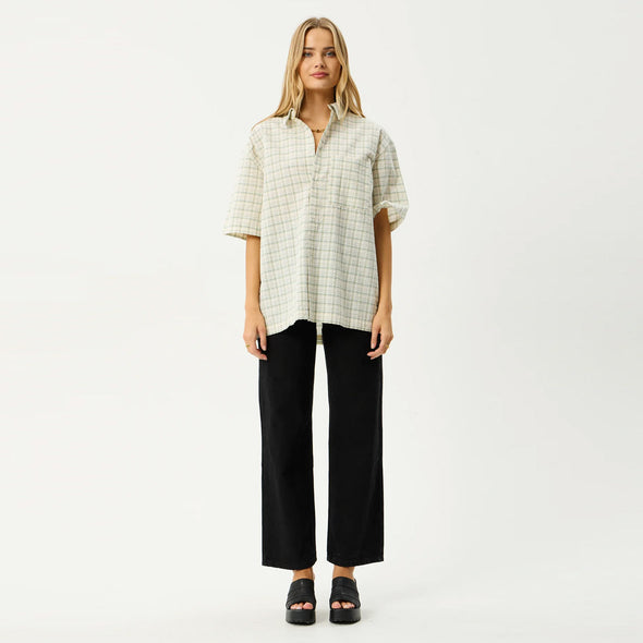 AFENDS Legacy Short Sleeve Shirt - Boa Check