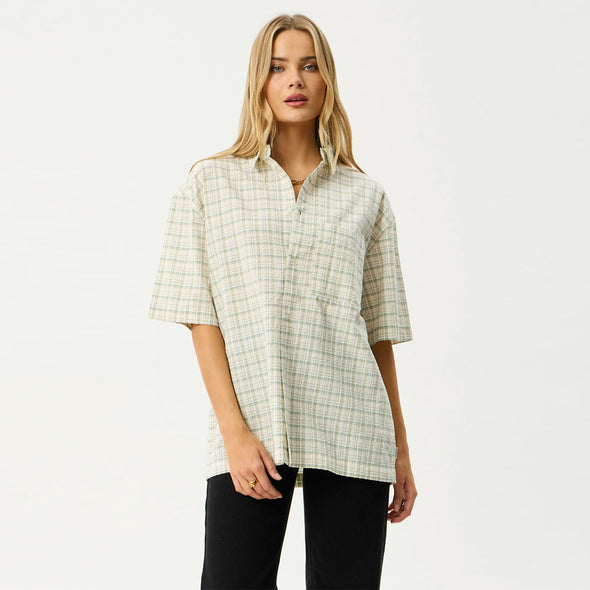 AFENDS Legacy Short Sleeve Shirt - Boa Check