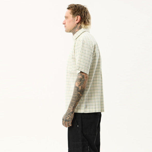 AFENDS Legacy Short Sleeve Shirt - Boa Check