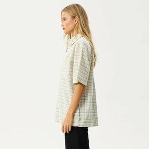 AFENDS Legacy Short Sleeve Shirt - Boa Check