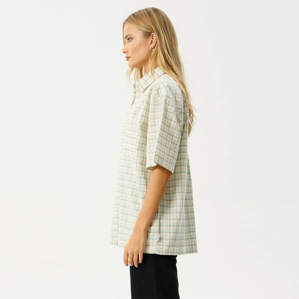 AFENDS Legacy Short Sleeve Shirt - Boa Check