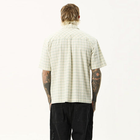 AFENDS Legacy Short Sleeve Shirt - Boa Check