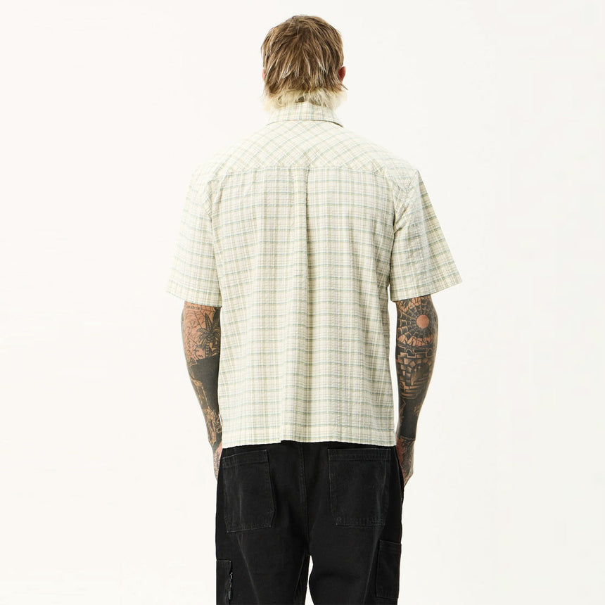 AFENDS Legacy Short Sleeve Shirt - Boa Check