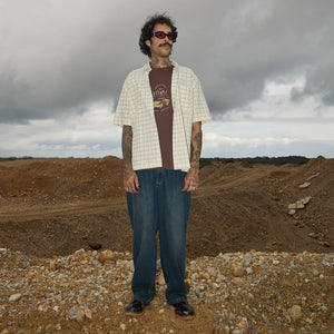 AFENDS Legacy Short Sleeve Shirt - Boa Check