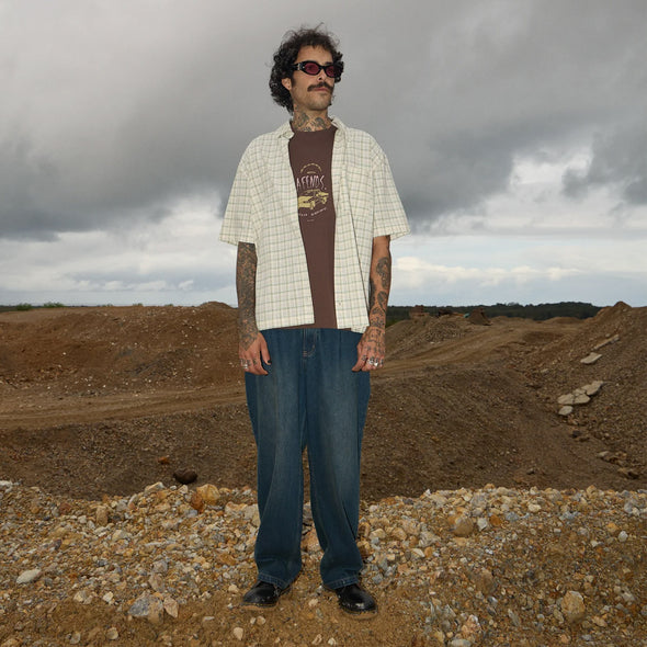 AFENDS Legacy Short Sleeve Shirt - Boa Check