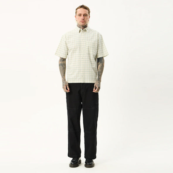 AFENDS Legacy Short Sleeve Shirt - Boa Check