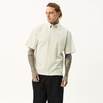 AFENDS Legacy Short Sleeve Shirt - Boa Check