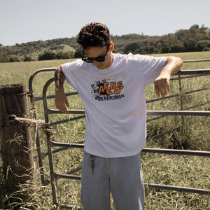 AFENDS Maintenance Boxy Fit Tee - White
