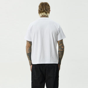 AFENDS Maintenance Boxy Fit Tee - White