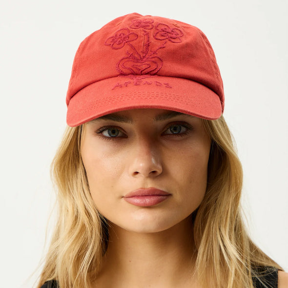 AFENDS Maisie Panelled Cap - Red Rum