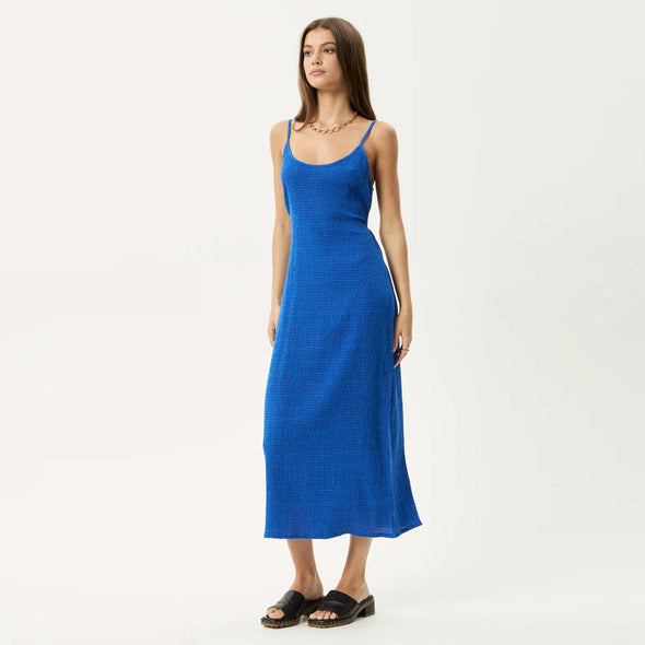 AFENDS Marina Rumi Seersucker Maxi Dress - Marina