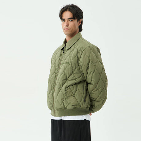 AFENDS Mellross Bomber Jacket - Military