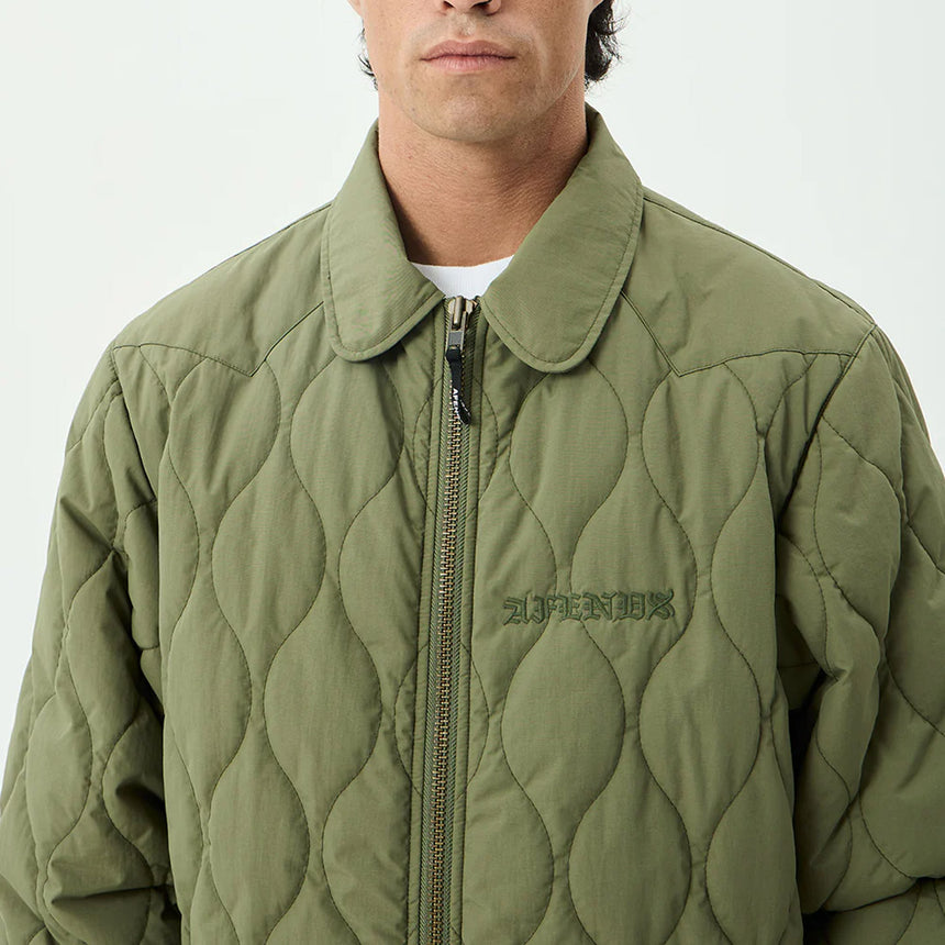 AFENDS Mellross Bomber Jacket - Military
