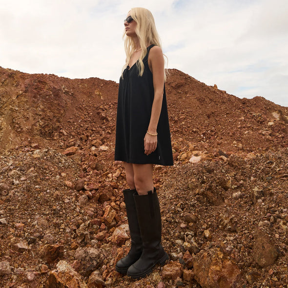 AFENDS Michi Mini Dress - Black