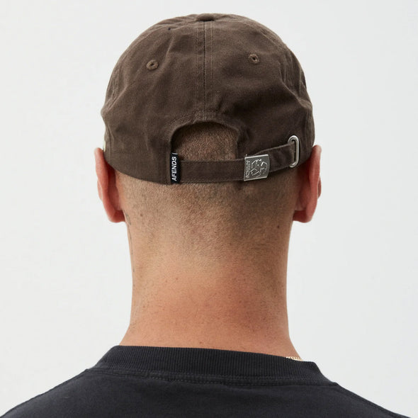 AFENDS Motion Panelled Cap - Coffee