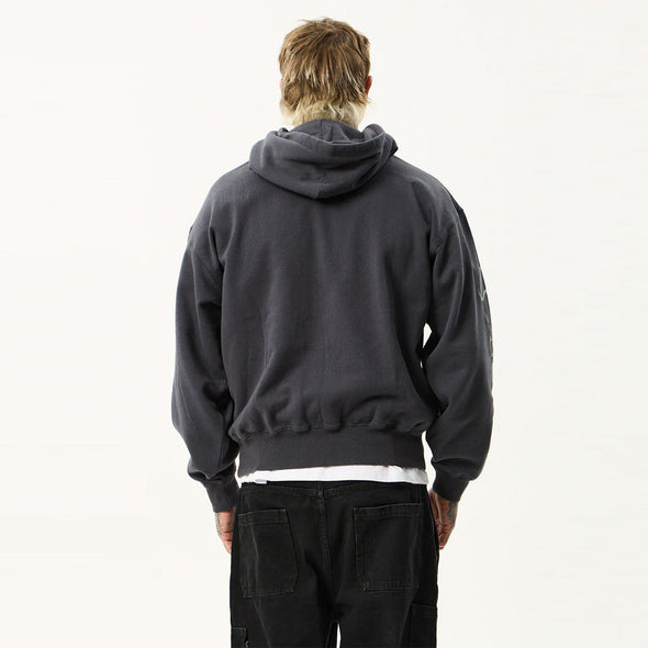 AFENDS My Tribe Boxy Hood - Charcoal