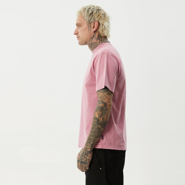 AFENDS My Tribe Heavyweight Retro Tee - Washed Marrakesh