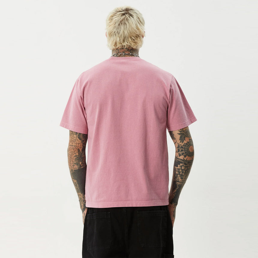 AFENDS My Tribe Heavyweight Retro Tee - Washed Marrakesh