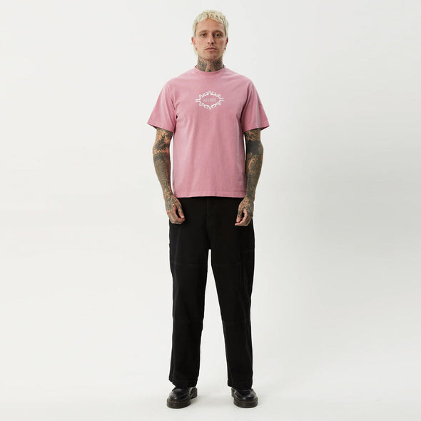 AFENDS My Tribe Heavyweight Retro Tee - Washed Marrakesh