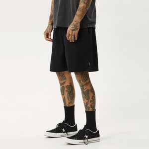 AFENDS Ninety Eights Oversized Short 20" - Black