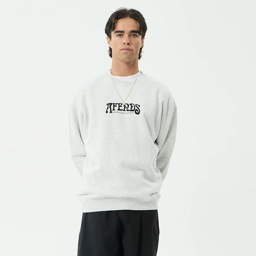 AFENDS Perception Crew - Grey Marle