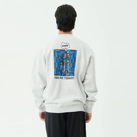 AFENDS Perception Crew - Grey Marle