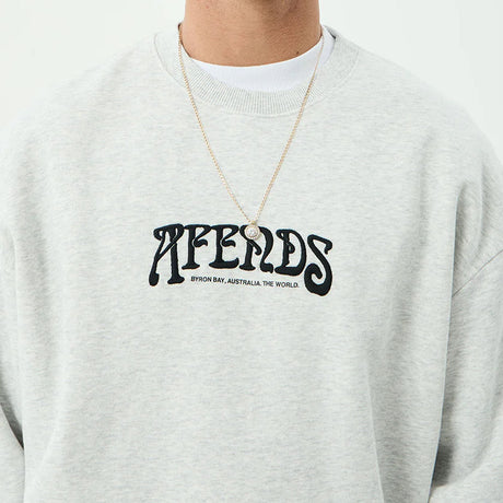 AFENDS Perception Crew - Grey Marle