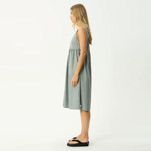 AFENDS Pinned Midi Dress - Sycamore Stripe