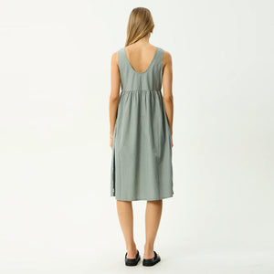 AFENDS Pinned Midi Dress - Sycamore Stripe