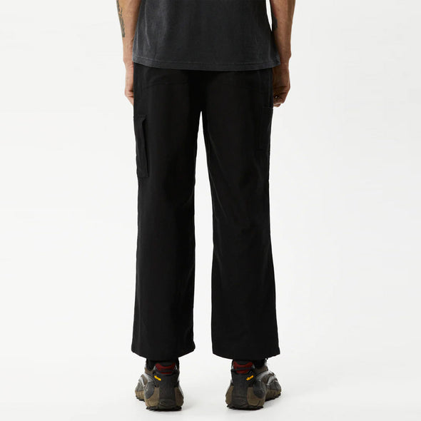 AFENDS Richmond Hemp Workwear Pants - Black