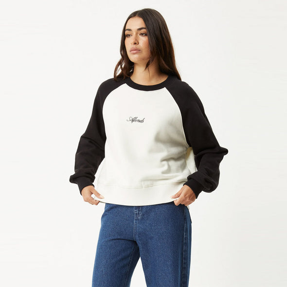 AFENDS Women's Ryan Crew Neck - Black