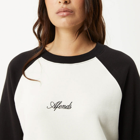 AFENDS Women's Ryan Crew Neck - Black