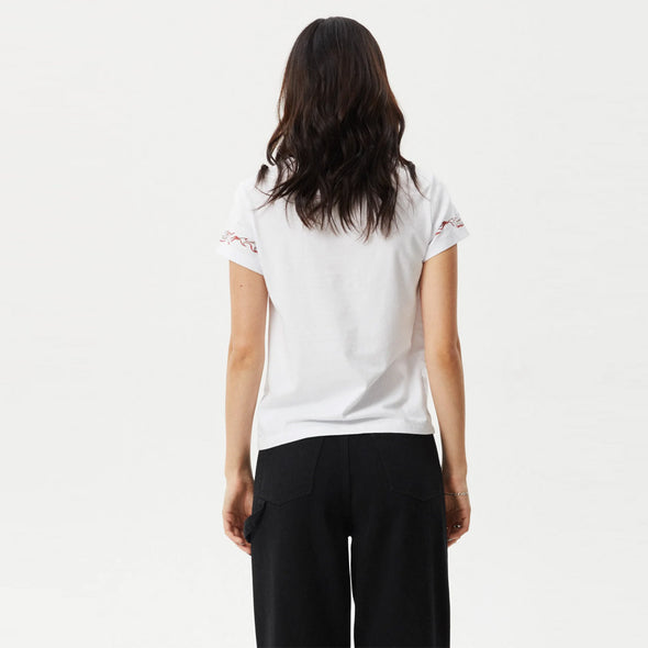 AFENDS Women's Scorched Regular Tee - White