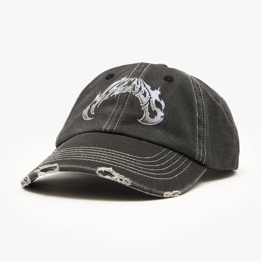 AFENDS Scorplus Recycled 6 Panel Cap - Stone Black