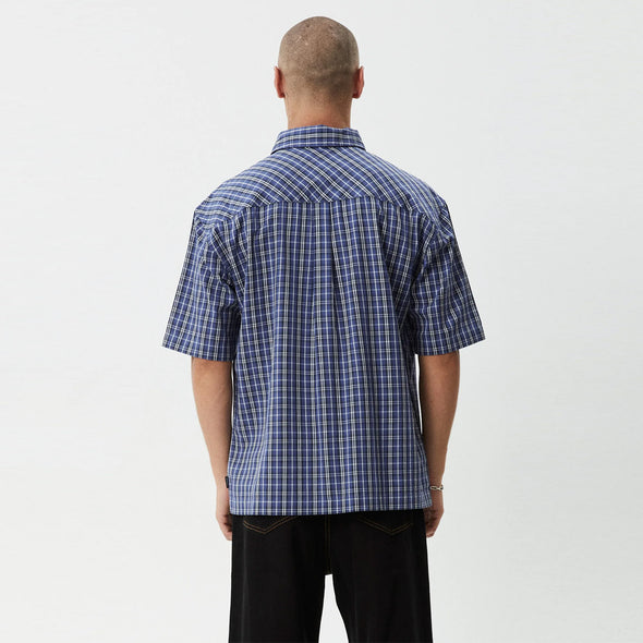 AFENDS Shipwreck Short Sleeve Shirt - Marlin