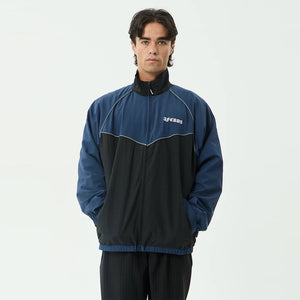 AFENDS Speed Sports Spray Jacket - Navy