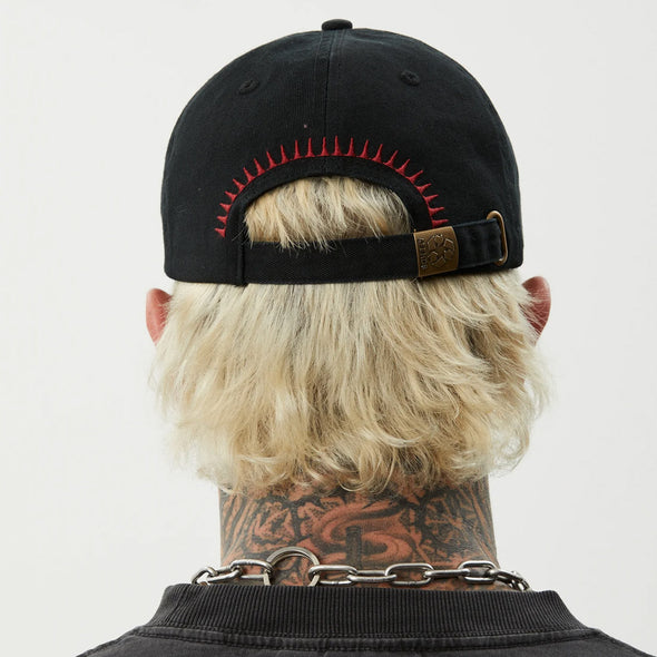 AFENDS Spinal 6 Panel Cap - Black