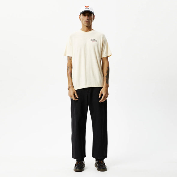 AFENDS Technology Graphic Boxy Tee - Sand