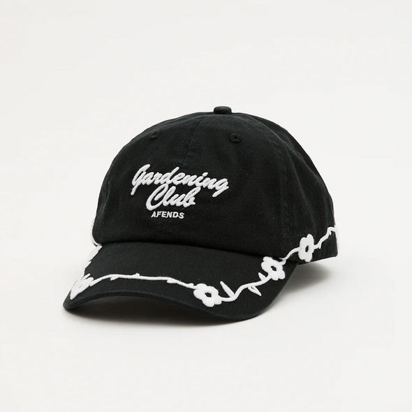 AFENDS Thorn Bound Panelled Cap - Black