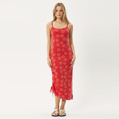 AFENDS Valerie Maxi Dress - Tomato