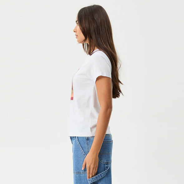 AFENDS Women's Apocalypso Regular Fit Tee - White