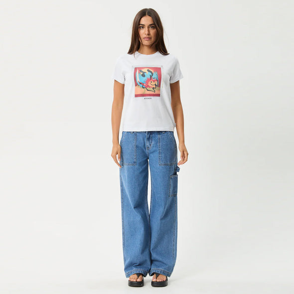 AFENDS Women's Apocalypso Regular Fit Tee - White