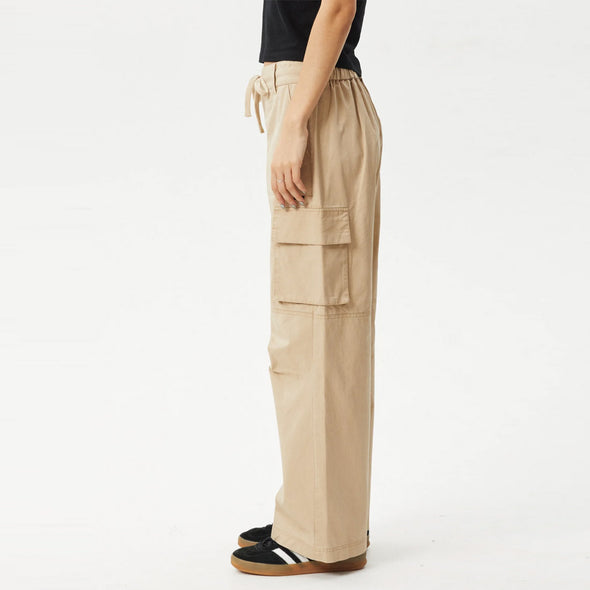 AFENDS Women's Apprentice Cargo Pants - Taupe