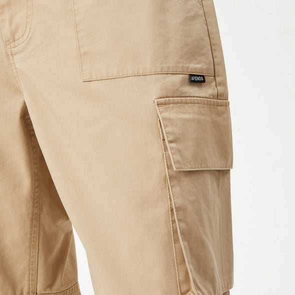 AFENDS Women's Apprentice Cargo Pants - Taupe