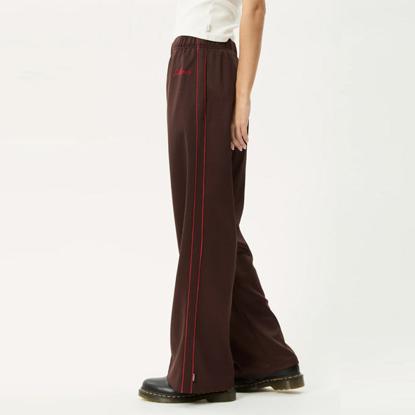 AFENDS Women's Avenue Track Pant - Coffee