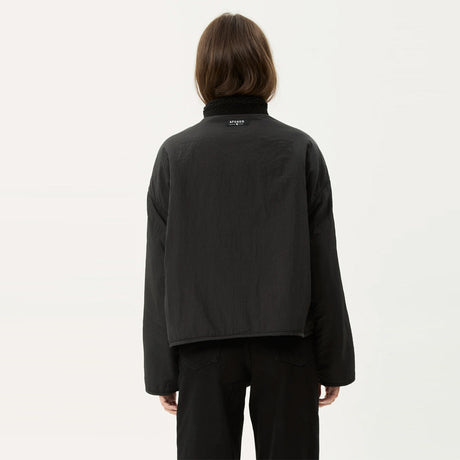 AFENDS Women's Berlin Reversible Polar Fleece Jacket - Black