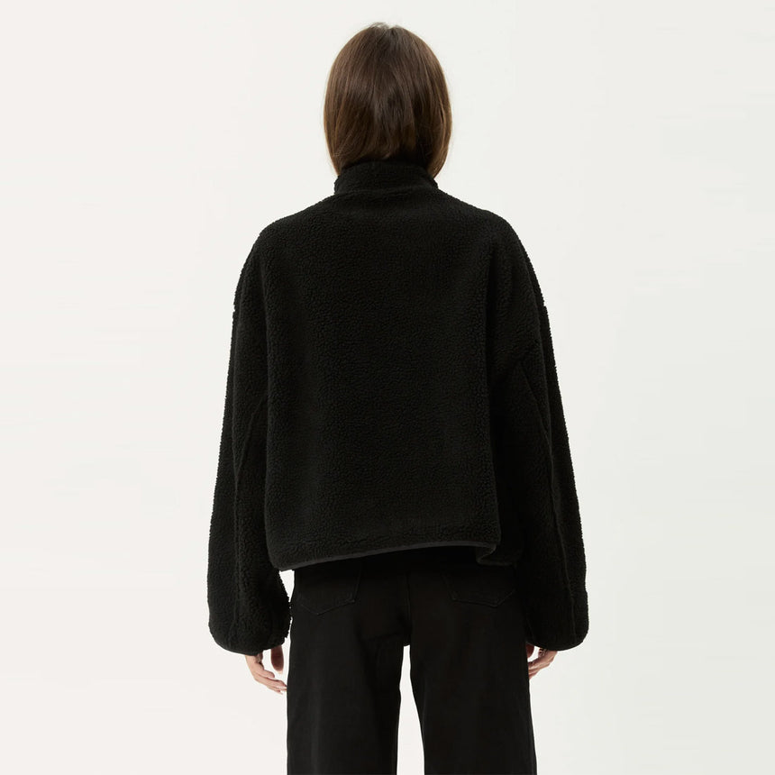 AFENDS Women's Berlin Reversible Polar Fleece Jacket - Black