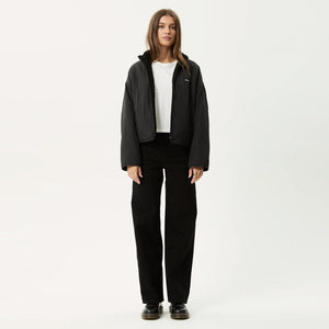 AFENDS Women's Berlin Reversible Polar Fleece Jacket - Black