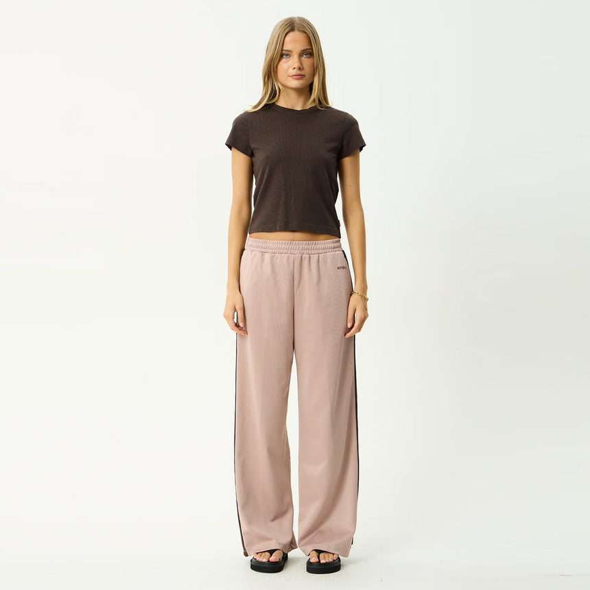 AFENDS Women's Brooklyn Track Pant - Dusty Pink