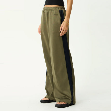 AFENDS Women's Brooklyn Track Pant - Olive